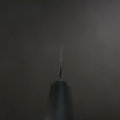 Koyanagi Blue Steel #1 Kurouchi Dark Blue Urushi Handle 150mm