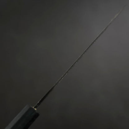 Koyanagi Blue Steel #1 Kurouchi Dark Blue Urushi Handle 150mm