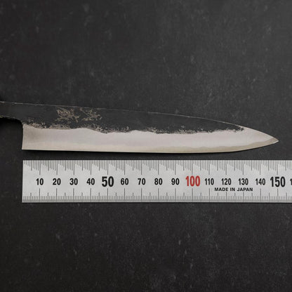 Koyanagi Blue Steel #1 Kurouchi Dark Blue Urushi Handle 150mm