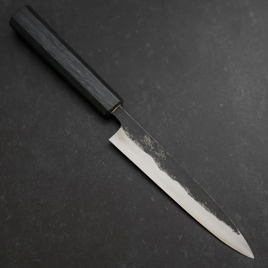 Koyanagi Blue Steel #1 Kurouchi Dark Blue Urushi Handle 150mm