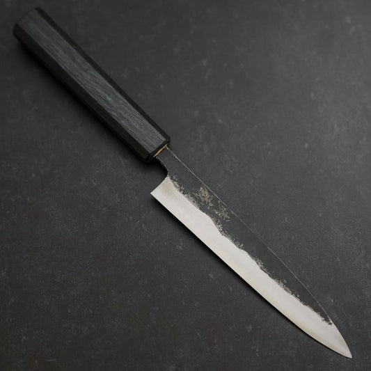 Koyanagi Blue Steel #1 Kurouchi Dark Blue Urushi Handle 150mm