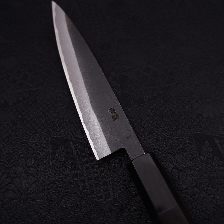 Koyanagi Blue Steel #2 Kurouchi Chokin Sakura Buffalo Ebony Handle 135mm