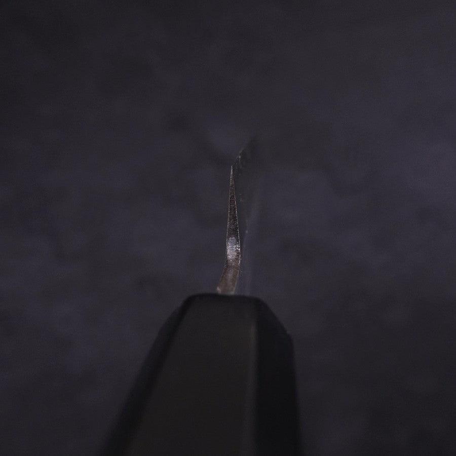 Koyanagi White Steel #2 Kasumi Chokin Luck Cloud Buffalo Ebony Handle 110mm