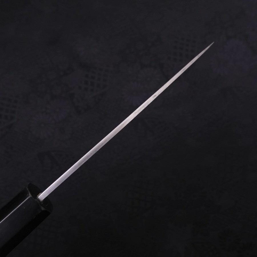 Koyanagi White Steel #2 Kasumi Chokin Luck Cloud Buffalo Ebony Handle 110mm