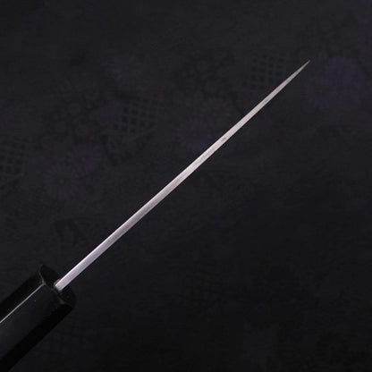 Koyanagi White Steel #2 Kasumi Chokin Luck Cloud Buffalo Ebony Handle 110mm