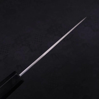 Koyanagi White Steel #2 Kasumi Chokin Sakura Buffalo Ebony Handle 110mm