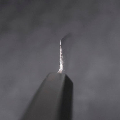 Koyanagi White Steel #2 Kasumi Chokin Sakura Buffalo Ebony Handle 135mm