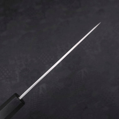 Koyanagi White Steel #2 Kasumi Chokin Sakura Buffalo Ebony Handle 135mm