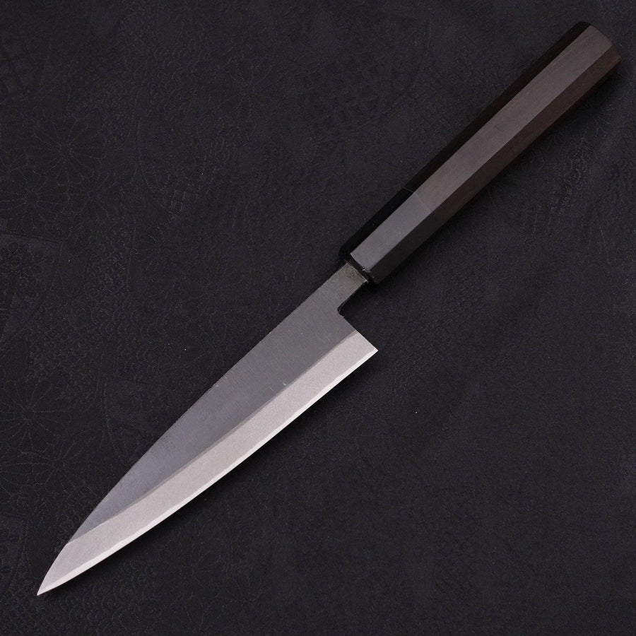 Koyanagi White Steel #2 Kurouchi Chokin Butterfly Buffalo Ebony Handle 135mm