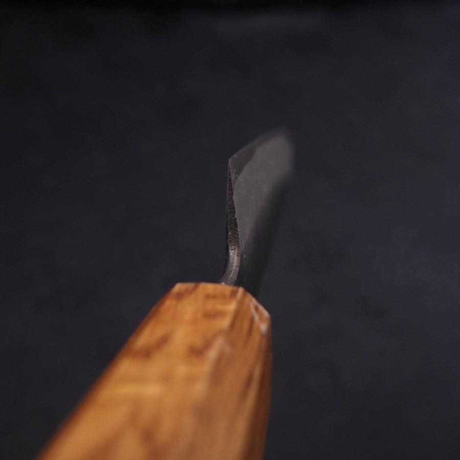 Koyanagi White Steel #2 Kurouchi Yaki Urushi Handle 150mm