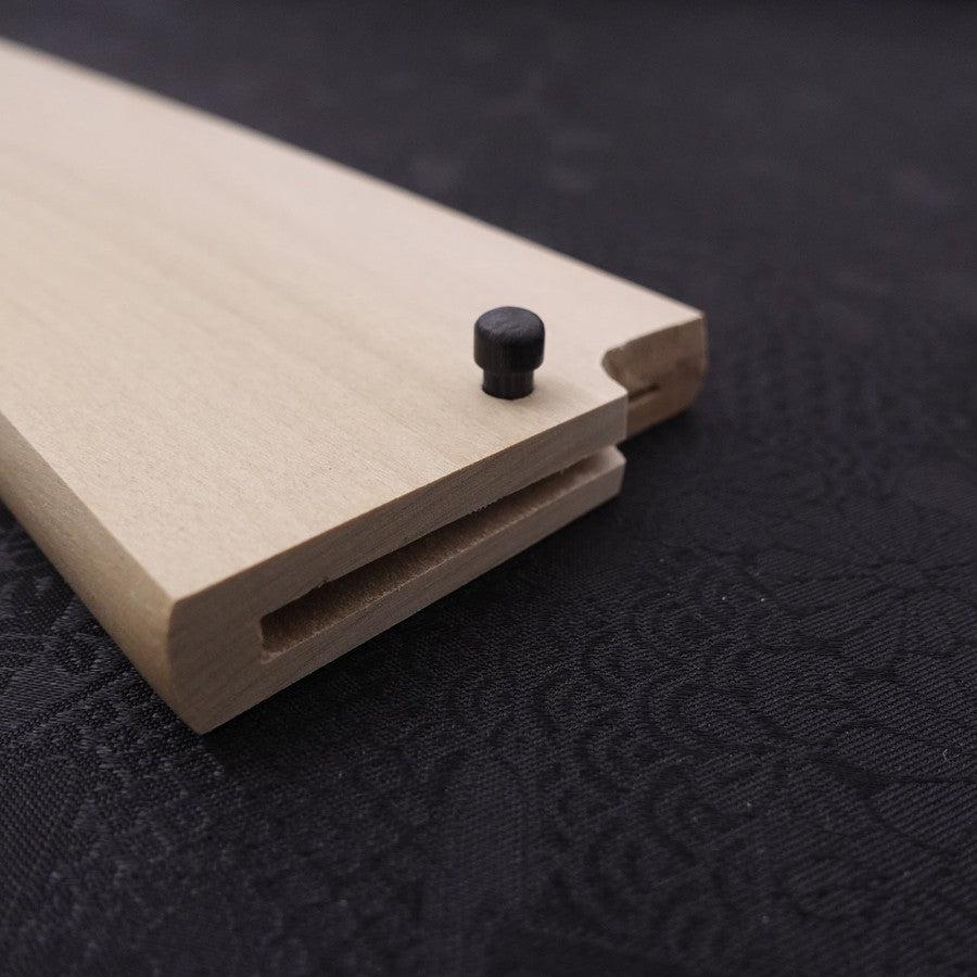 Magnolia Saya Sheath for Kiritsuke Bunka with Pin 240mm
