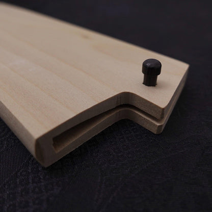 Magnolia Saya Sheath for Nakiri Knife with Pin 165/180mm