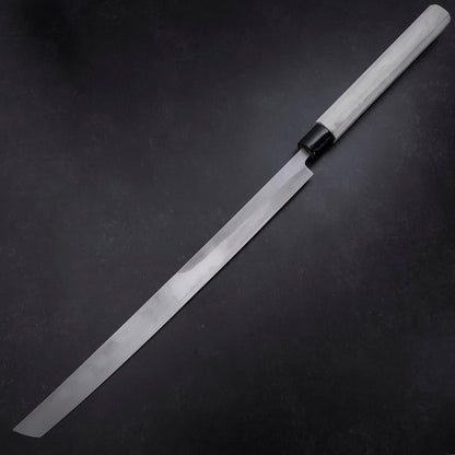 Maguro White Steel #2 Polished Magnolia Handle 450mm
