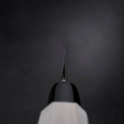 Maguro White Steel #2 Polished Magnolia Handle 450mm