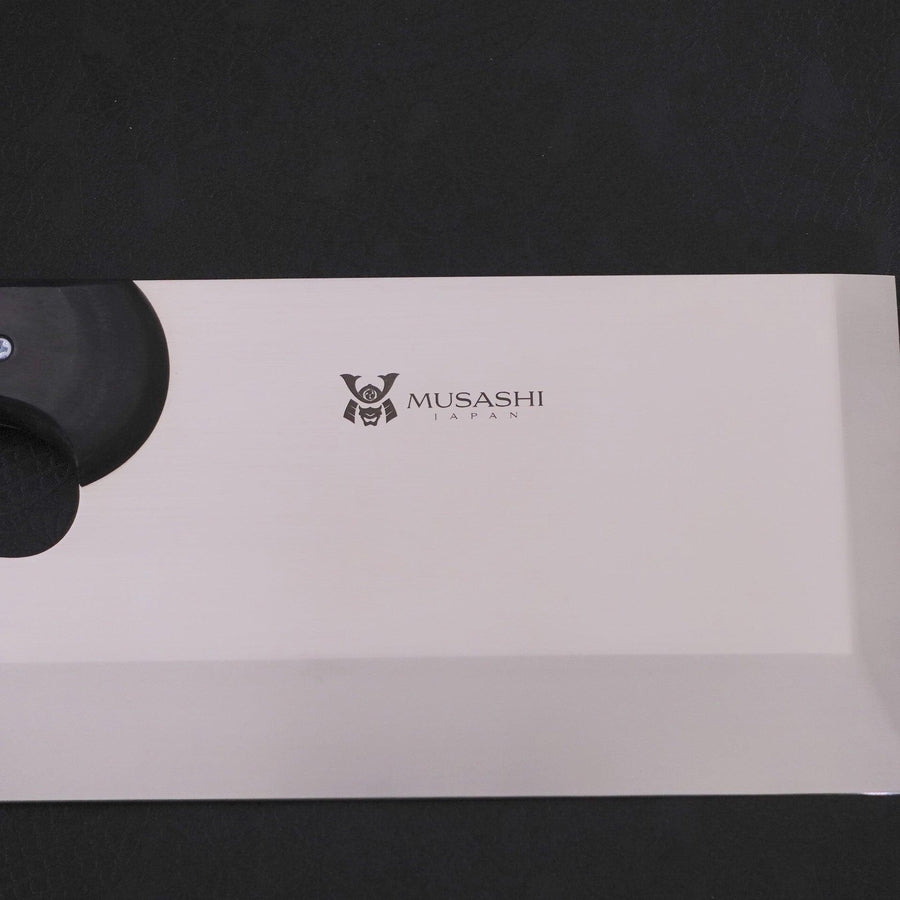 Menkiri (Noodle Knife) Molybdenum Polished Black Cherry Handle 330mm