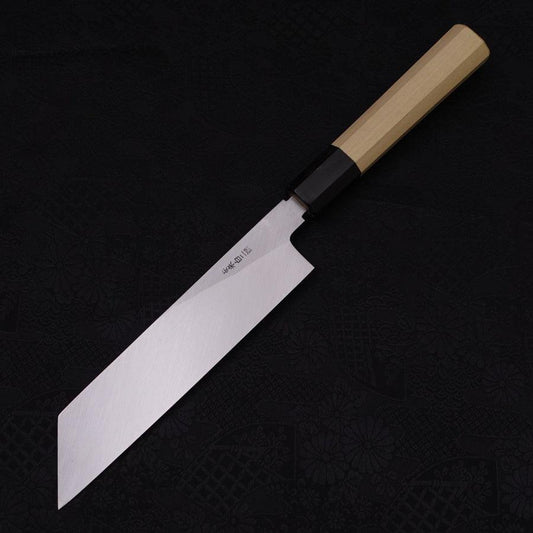 Mukimono White Steel #2 Kasumi Buffalo Magnolia Handle 180mm