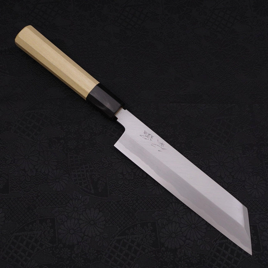 Mukimono White Steel #2 Kasumi Buffalo Magnolia Handle 180mm