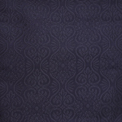 Musashi Japanese Style Kitchen Knife Roll Flowers Black 4 Pockets Handmade