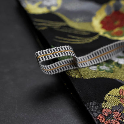 Musashi Japanese Style Kitchen Knife Roll Michi-naga Yukiwamon 1 Pocket Handmade