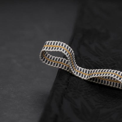 Musashi Japanese Style Kitchen Knife Roll Phoenix Black 1 Pocket Handmade