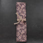 Musashi Japanese Style Kitchen Knife Roll Purple Sakura 1 Pocket Handmade