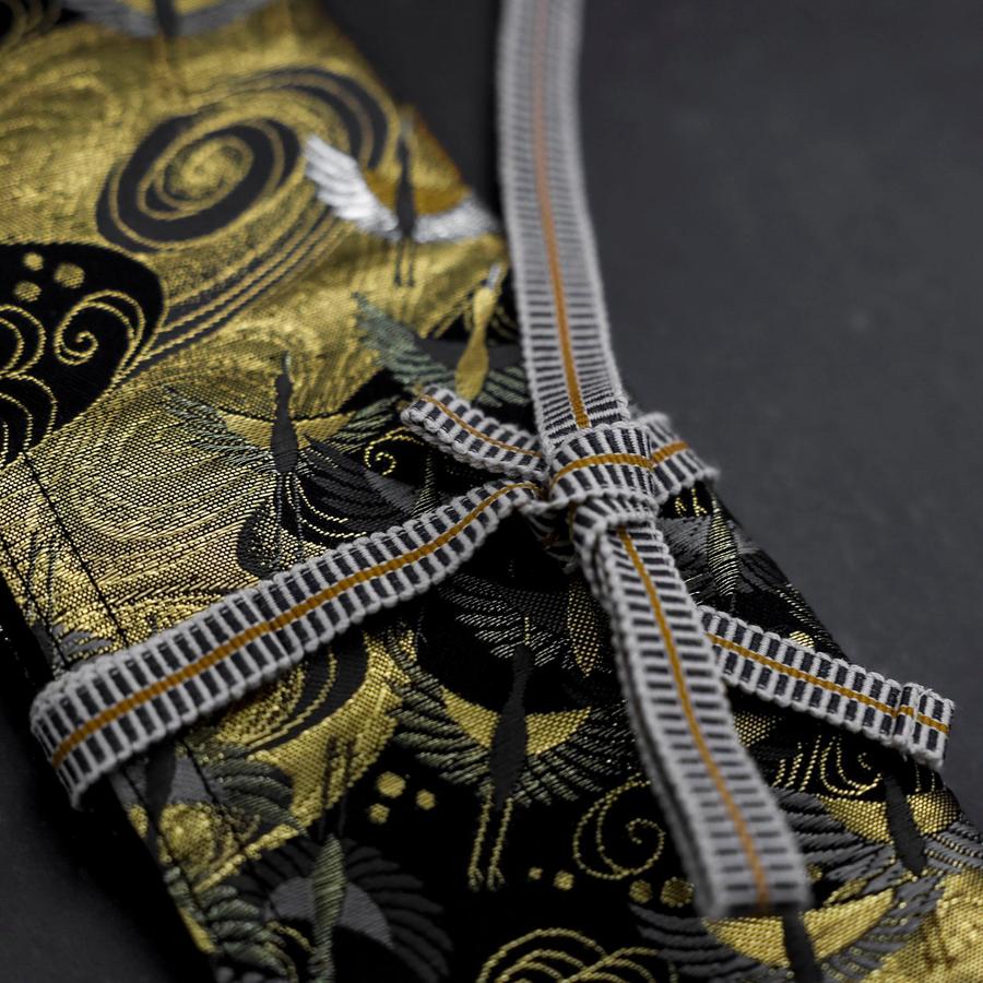 Musashi Japanese Style Kitchen Knife Roll Uzumaki Tsuru-Mai 1 Pockets Handmade