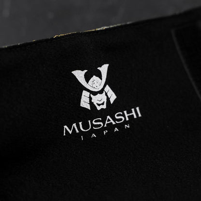 Musashi Japanese Style Kitchen Knife Roll Uzumaki Tsuru-Mai 1 Pockets Handmade