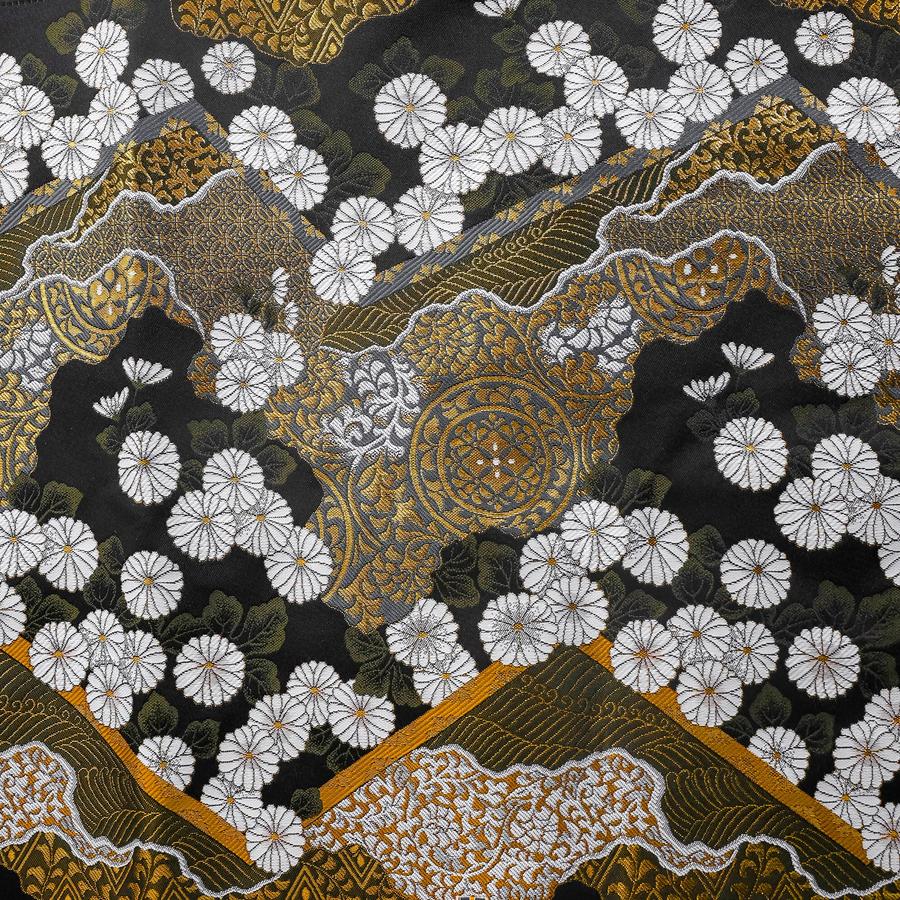 Musashi Japanese Style Kitchen Knife Roll Yamagata Kikkamon Black 4 Pockets Handmade