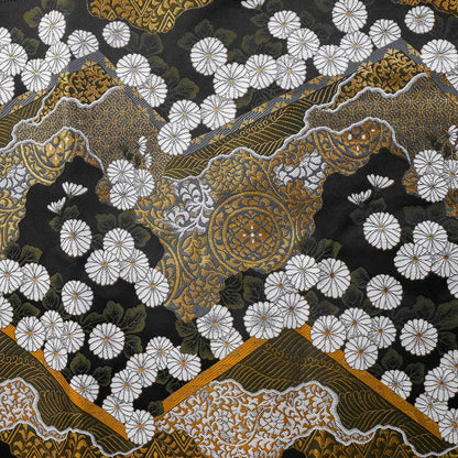 Musashi Japanese Style Kitchen Knife Roll Yamagata Kikkamon Black 4 Pockets Handmade