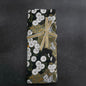 Musashi Japanese Style Kitchen Knife Roll Yamagata Kikkamon Black 4 Pockets Handmade