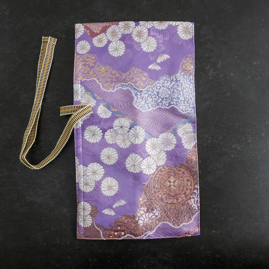 Musashi Japanese Style Kitchen Knife Roll Yamagata Kikkamon Fuji 1 Pocket Handmade