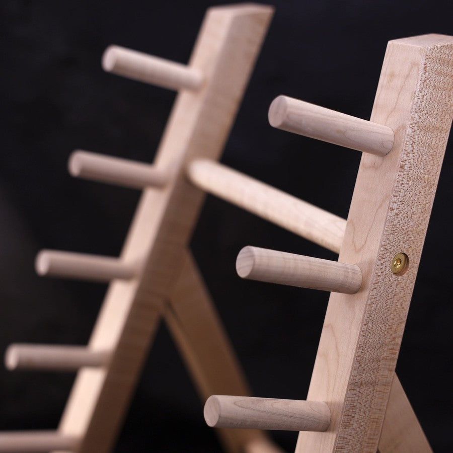 Musashi Kitchen Knives Displaying Maple