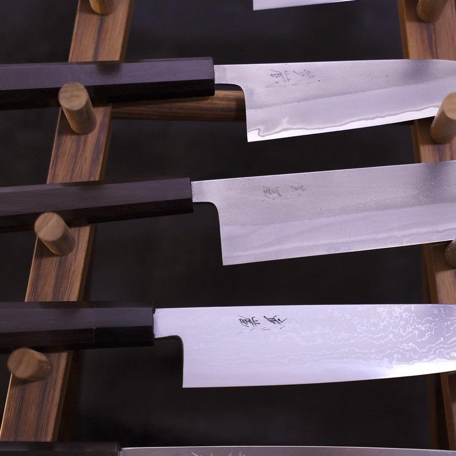 Musashi Kitchen Knives Displaying Teak