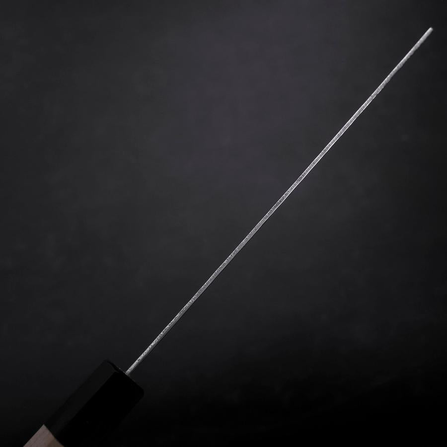 Nakiri AUS-10 Mirror Tsuchime Damascus Buffalo Magnolia Handle 165mm