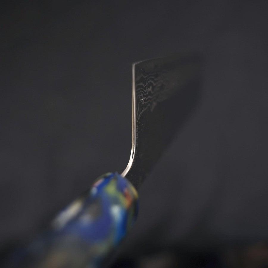 Nakiri AUS-10 Nashiji Damascus Ocean Fireworks Handle 165mm