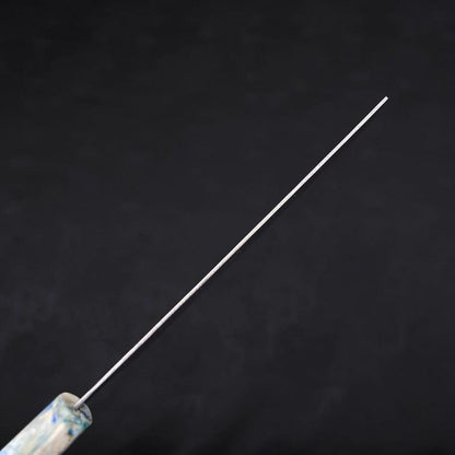 Nakiri AUS-10 Nashiji Damascus Ocean White Mix Handle 165mm