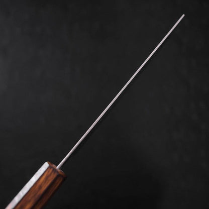 Nakiri AUS-10 Nashiji Damascus Sumi Urushi Handle 165mm