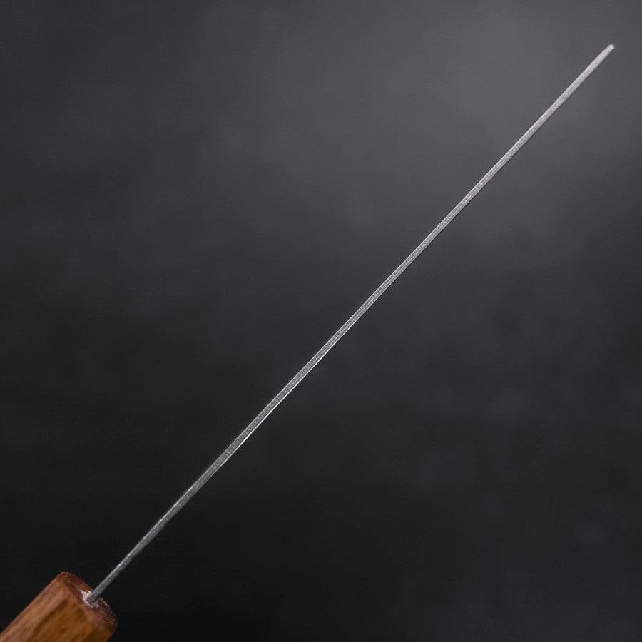 Nakiri AUS-10 Polished Nashiji Damascus Yaki Urushi Handle 165mm