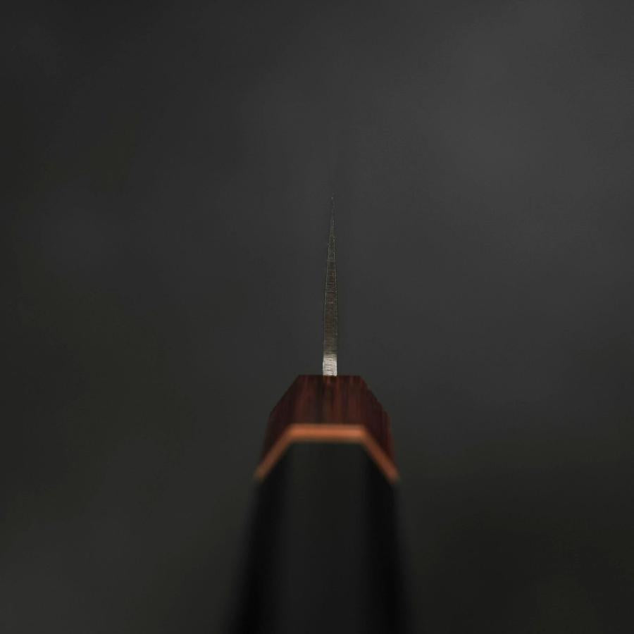 Nakiri AUS-10 Tsuchime Damascus Cherry Handle 180mm