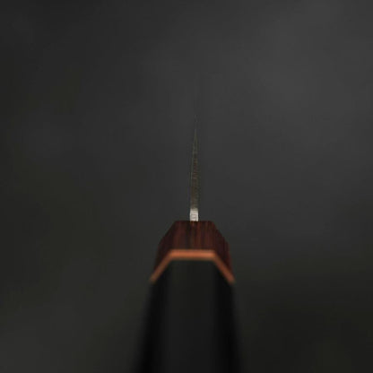 Nakiri AUS-10 Tsuchime Damascus Cherry Handle 180mm