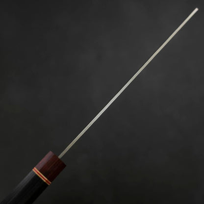 Nakiri AUS-10 Tsuchime Damascus Cherry Handle 180mm