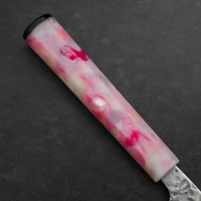 Nakiri AUS-10 Tsuchime Damascus Ocean Sakura Handle 165mm