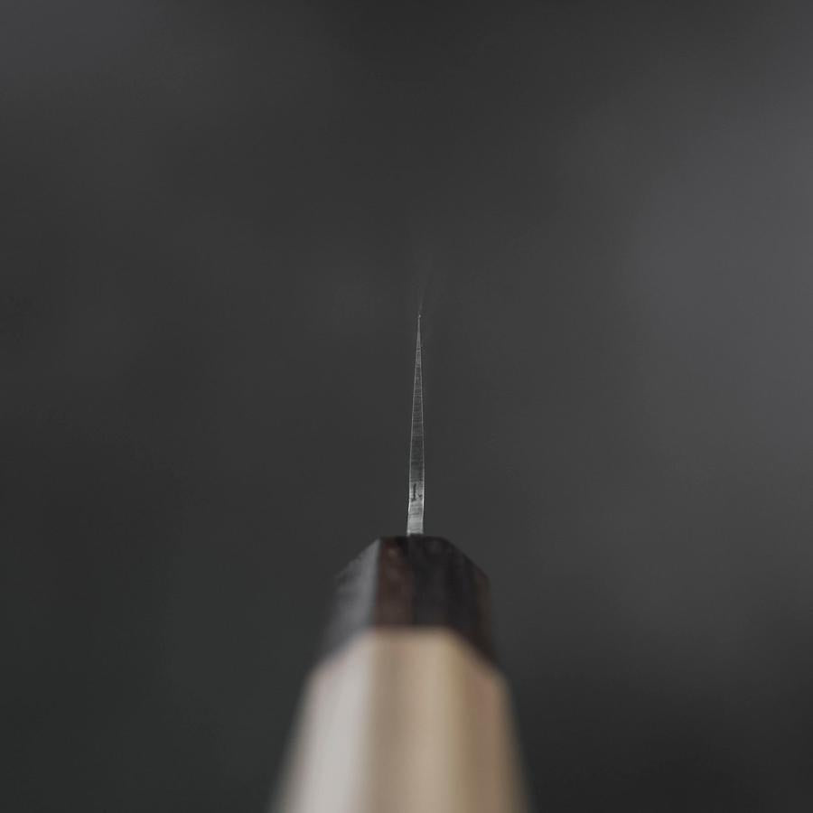 Nakiri AUS-10 Tsuchime Damascus Shitan Walnut Handle 165mm