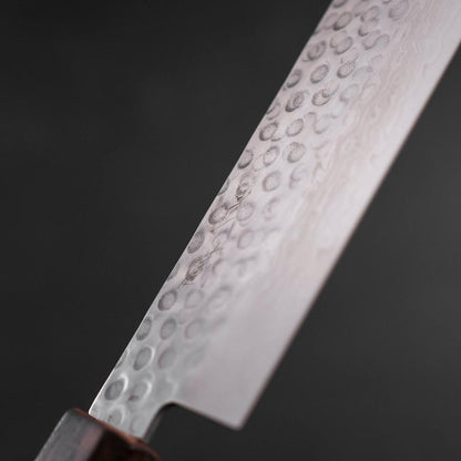 Nakiri AUS-10 Tsuchime Damascus Sumi Urushi Handle 165mm