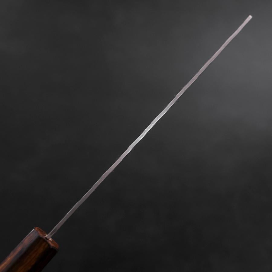 Nakiri AUS-10 Tsuchime Damascus Sumi Urushi Handle 165mm