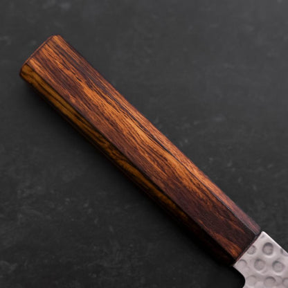 Nakiri AUS-10 Tsuchime Damascus Sumi Urushi Handle 165mm