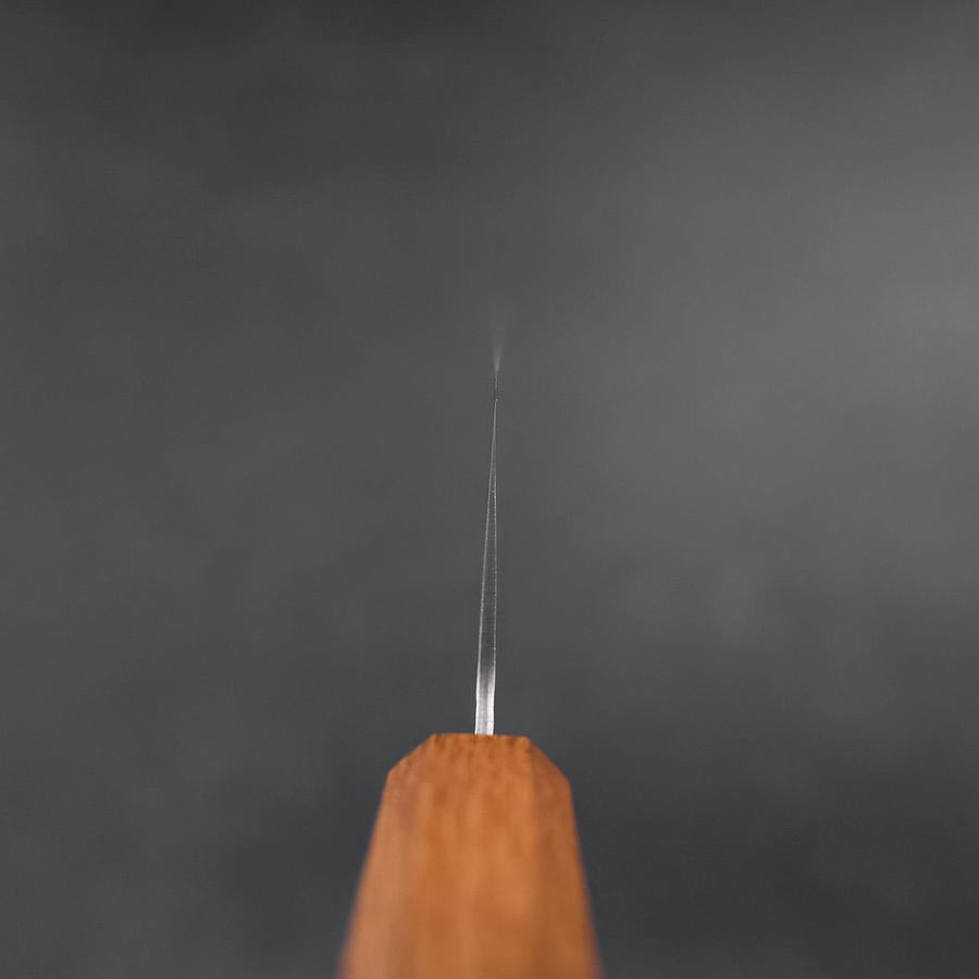 Nakiri AUS-10 Tsuchime Damascus Yaki Urushi Handle 165mm