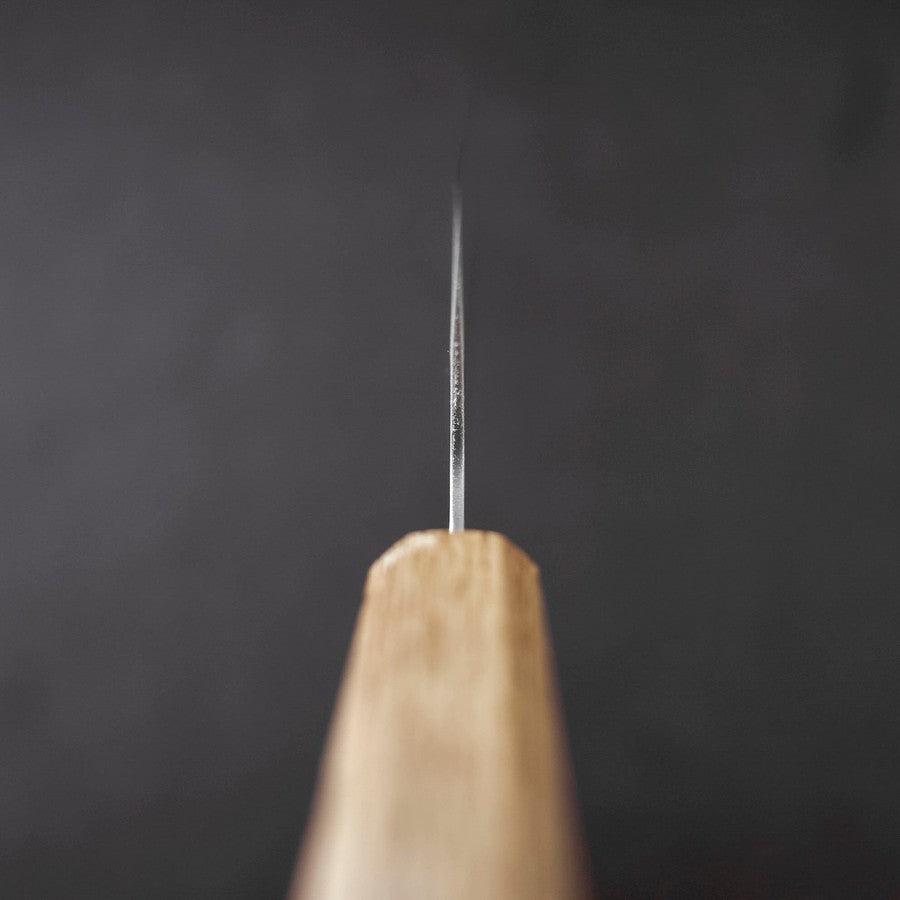 Nakiri AUS-8 Polished Oak Handle 165mm