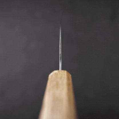 Nakiri AUS-8 Polished Oak Handle 165mm