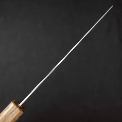 Nakiri AUS-8 Polished Oak Handle 165mm